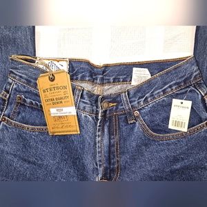 NWT Stetson Men's Jeans Modern Straight Leg